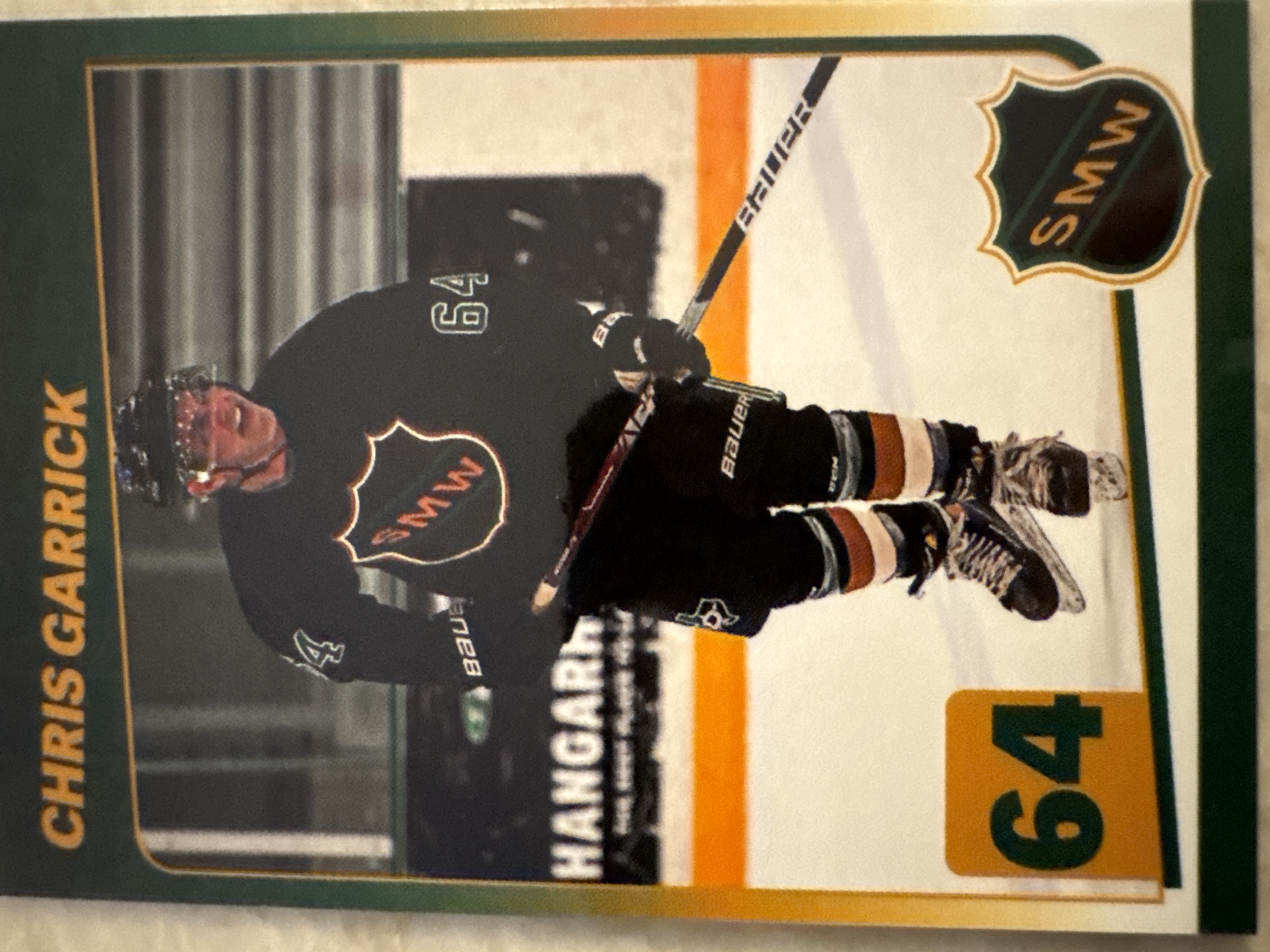 Chris Garrick card