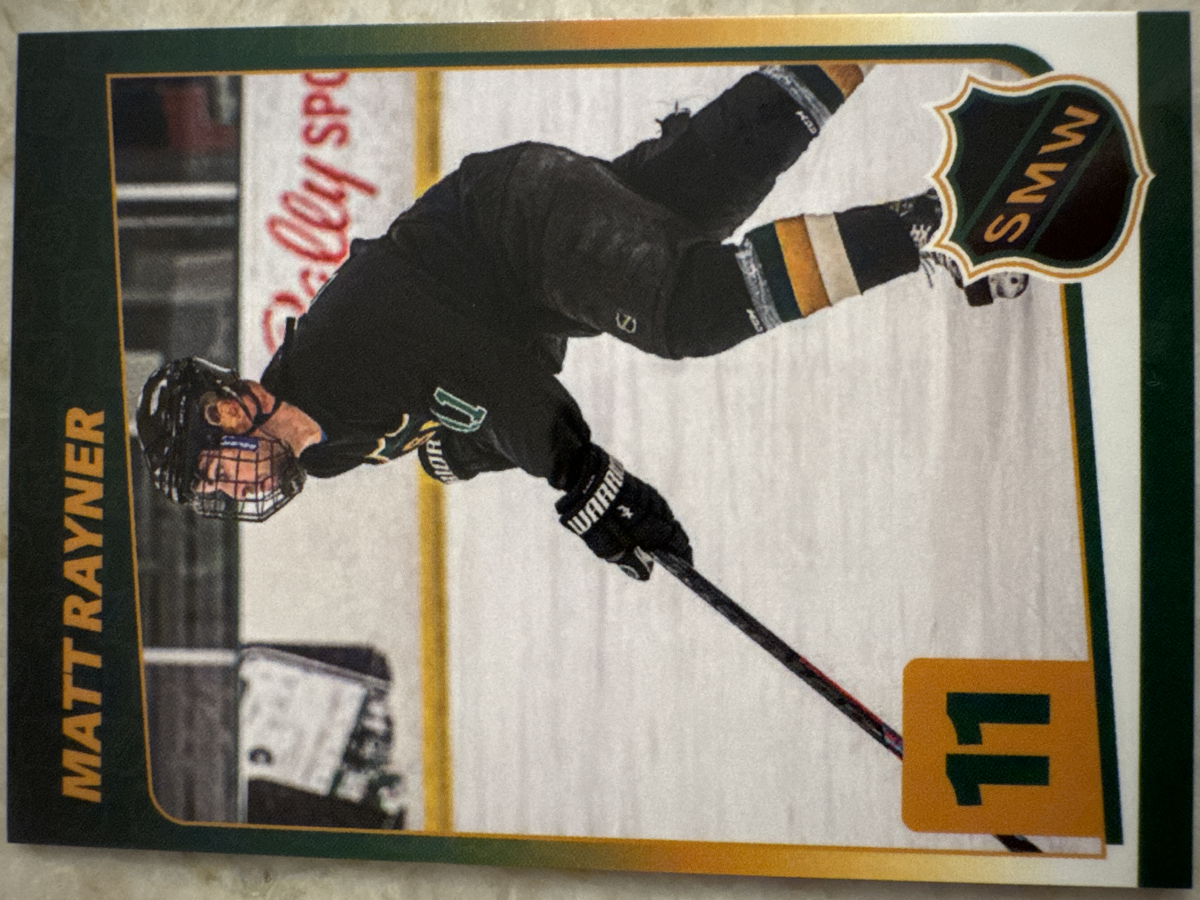 Matt Rayner card